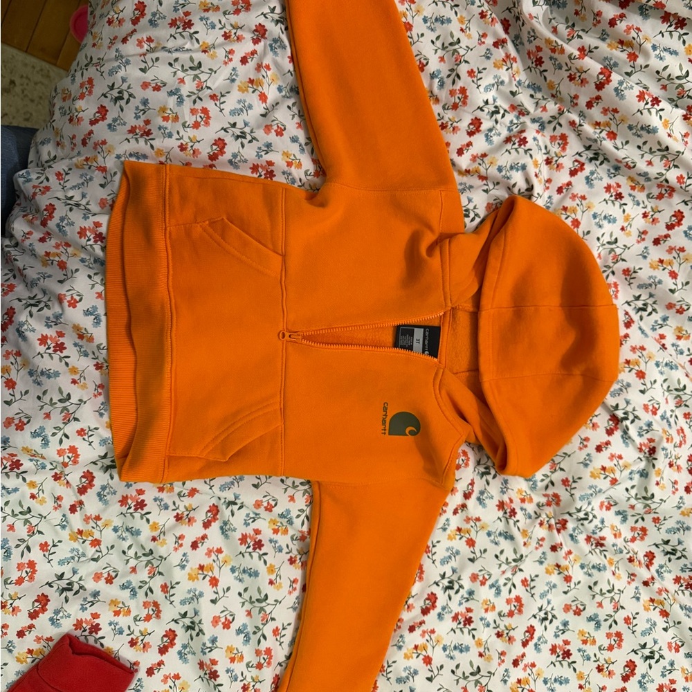 Carhartt Kids Vibrant Orange Hoodie